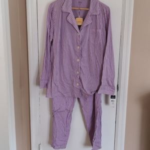 NWT Chaps cotton pajama set